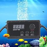 Acouto Programmierbarer Timer für die Steuerung der Fischbeleuchtung, Aquariumbeleuchtung, Zubehör für Aquarien und Zubehör