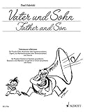 Vater und Sohn: Intermezzo scherzoso. Piccolo-Flöte (Klarinette/Sopran-Saxophon), Fagott (Alt-/Bariton- oder Tenor-Saxophon) und Klavier. Partitur und Stimmen.