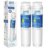 Kühlschrank Wasserfilter Ersatz kompatibel mit Bosch Ultra Clarity 644845, Siemens Neff Miele 740560 00740560 9000194412 REPLFLTR10; Haier 0060820860 0060218743; Bypass Cartridge by GOLDEN ICEPURE