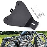 DREAMIZER Motorrad Solo Sitz Grundplatte, Metall Custom Bobber Sitzplatte für Sportster 48 XL883 1200