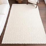 nuLOOM Glendora Teppichläufer für Wohnzimmer, Schlafzimmer, Esszimmer, Eingangsbereich, Flur, 60 x 200 cm, Elfenbeinfarben
