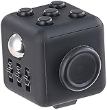 Newgen Medicals Fidget Cube: Anti-Stress-Würfel mit 5 Funktionen gegen Nervosität, Stress und Wut (Fidget Würfel, Spielzeug gegen Nervosität, Geduldspiele)