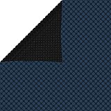 BOWEKAM Home & Garden-Floating PE Solar Poolfolie 450x220cm Schwarz und Blau - Möbel Wahl