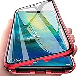 HaptiCase HaptiCase Hülle für Samsung Galaxy Note 20 5G Magnetische Hülle, Magnetische Adsorptionstechnologie 9H Vorder- und Rückseite Gehärtetes Glas Cover 360°Stoßfester Ganzkörperschutz Ultradünn M