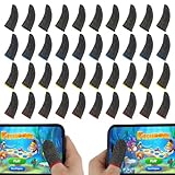 Tyqour 40 Stück Finger Sleeves Thumb Sleeve for Gaming PUBG Finger Sleeve Fingerschutz Finger Handschuhe PUBG Mobile Gaming Finger Sleeve Daumenhülsen Fingerabdeckung für Touchscreen Spiel Mobile