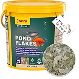sera Pond Flakes 3,8 L (560g) | Hauptfutter für Teichfische | ohne Farb- & Konservierungsstoffe | fördert Gesundheit & Wachstum | für Goldfische, Bitterlinge & Jungfische | für sauberes Teichwasser