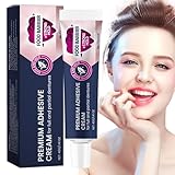 2 Stück Sichere Zahnprothesencreme | Sicherer Prothesenkleber | Haftcreme Für Zahnprothesen | Prothesenhaftcreme | Langanhaltender Prothesenkleber | Unterkiefer Oder Teilprothesen Für Sicheren Halt