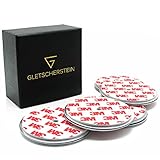 Rauchmelder Magnethalter (5er Pack) - Extra Stark für alle Oberflächen - Feuermelder Magnethalterung - Klebepads für alle gängigen Rauchmelder ohne Bohren - 3M Rauchmelder Magnet - Magnetbefestigung