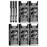 15pieces Car Tire Paint Stift Schwarze Farbe Schnell Trocknende Wasserfeste Automarkierung Für Kratzerreparaturen Einfach Zu Bedienende Markierung
