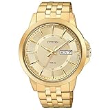 Citizen Herren Analog Quarz Uhr mit Edelstahl Armband BF2013-56PE