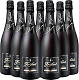 Aktionspaket Freixenet Cava Córdon Negro Brut (9 x 0,75 l) - Edler, spanischer Qualitätsschaumwein, fruchtig und herb mit zarten Hefe- und Honigaromen inkl. einem Flaschen Winter Coat gratis