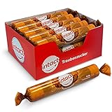 intact Traubenzucker (Cola, ohne Koffein) Rolle 15 St. • Multipack (15 x 40g) Traubenzucker Bonbons • 100% Vegan