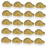 Zerodeko 30st Kerze Led Gefälscht Künstlich Dekorationen Mini Lichter Glühen Teelicht Flammenlos Willst Du Mich Heiraten? Leuchtreklame Teehalter Duftend Golden Paraffin