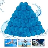 WLLEYAY - Filterbälle für Pool, 1,1 kg, neue Sandalternative für effizienten und verbesserten Poolfilter, wiederverwendbar EcoF