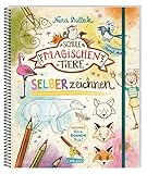 Die Schule der magischen Tiere: SELBERzeichnen: Schritt für Schritt Tiere und Menschen zeichnen lernen für Kinder ab 8 Jahre - Zeichenschule mit Anleitungen & Übungsseiten