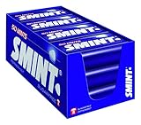 SMINT Mints Peppermint | 12 Metall-Dosen mit Pfefferminze-Pastillen | Zuckerfreie Zahnpflege
