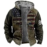 KONG JIMFAN Übergangsjacke Herren Brautjacke Ivory Black Hoodie Fleecejacke Herren Dünn Leicht Lederjacke Männer Sweatshirt Jacke Herren Anzüge Strickjacke Herren Übergangsjacken(Multicolor,XXL)