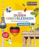 Deutschland - Das Duden Kinderlexikon: Eine Wissensreise von A bis Z. Mit großem Deutschland-Poster. Heimatkunde für Kinder ab 5. Lexikon für Grundschule und Vorschule (Kinderwissen von A bis Z)