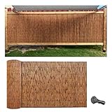 Dekorativer Bambus-Sichtschutz für den Außenbereich, Garten und Terrasse, 90 cm, 1,2 m, 1,5 m, 1,8 m hoher Zaun, 9 x 6 m Rolle, ideal für Galerie, Restaurant, Hotel und Hinterhof.