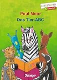 Das Tier-ABC: Lesestarter. 1. Lesestufe. Lustiges Kinderbuch zum Buchstaben-Lernen mit 26 Tier-Reimen für Kinder ab 6 Jahren