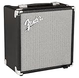 Fender Rumble 15 Bassverstärker, 15W Combo-Verstärker, ideal für E-Bass, kompakt, tragbar, Übungsverstärker mit Kopfhöreranschluss, leistungsstarker Klang, leicht bedienbar, ideal für Zuhause