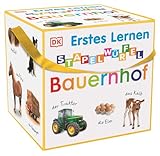 Erstes Lernen Stapelwürfel. Bauernhof: 10 stabile Stapelwürfel aus Karton zum Spielen, Entdecken und Benennen. Für Kinder ab 1 Jahr