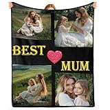 Personalisierte Decke Individuelle Decke mit Foto- und Textdruck, HD-Druck Wolldecke Friend, Haustier, Familie, Kuscheldecke Flauschig Fleecedecke Weich Warm Wohndecke