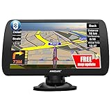 AWESAFE LKW Navi 9 Zoll Navigationsgerät mit Bluetooth 2024 GPS Navigation unterstützt lebenslang Kartenupdate