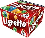 Schmidt , Ligretto Red, Card Game, Ages 8+, 2 to 4 Players, 15 mins Minutes Playing Time