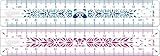 Maped 245301 - stossfestes Lineal STUDY FANCY 15 cm, Verschiedene Farben