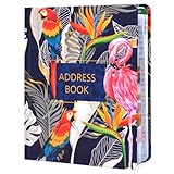 Joejis A5 Adressbuch - Telefonbuch Klein, Telefonbuch Mit Register - 100gsm Holzfreies Papier - In Farbe