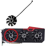 IMASHNA Computerkomponenten RTX2070 RTX2060 Super Ultra OC V2 Grafikkartenlüfter kompatibel mit RTX2070 RTX2060 Lüfter Ersatz(A)