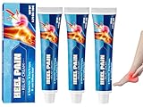 Fersen Salbe,3pcs Fersensporn Salbe,Fersenberuhigende Salbes,Creme Gegen Fersensporn,Fersenpolster Fersen Salbes,Fersencreme,Fersenschmerzcreme,Fersensalbe Fersencreme,Fußschmerzen Creme,20g