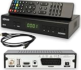 Comag HD45 V6 digital SAT Receiver mit PVR (USB TV Aufnahme & Timeshift) HDTV, SCART, HDMI, Full HD TV Receiver für Satelliten/Satellit - Astra vorinstalliert