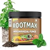 RootMax - mykorrhiza (200g) | wurzelaktivator & bewurzelungspulver für alle stecklinge, Pflanzen, Bäume, Blumen und Essbares | Direkt auf die Wurzel wirkender Inokulant | Behandelt über 40 Pflanzen
