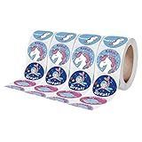 Lurrose 1 Satz Aufkleber Kunst Transparent Notizen Versiegelung Verpackung Klebeetiketten Tagebuch Tasse Klares Aufkleberpapier Benutzerdefiniertes Büro Selbstklebende Etiketten 4 Rollen