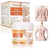 Cellulite Creme, Anticellulite Creme, Cellulite massage straffende Crème, Ingwer Anti Cellulite Massagegerät, aktiviert die Haut zur Verbesserung der Hautkontur zur optimalen.