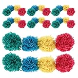 Gatuida 32 weiche Wollknäuel: 9 cm große Bälle für Kinderspielplätze, Handbälle, Völkerball, Kickball – ideal für drinnen und draußen.