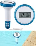 infactory Zubehör zu Thermometer wasserdicht: Zusätzliches Funk-Poolthermometer für PT-250, wasserdicht IPX8 (Funk Thermometer, Wasserthermometer, Unterwasser)