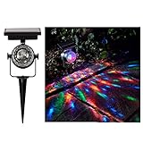 Modisches Solar-Licht für den Außenbereich, wasserdicht, für Weihnachten, Sound, Bühne, DJ, Party, Hochzeit, LED-Lichter