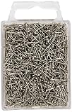 KnorrPrandell 8045100 Stecknadeln, 10 mm, Silber