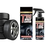 Mihauuke Spray Zur Reifenpflege | 120ml Rad Glanz Politur Mittel | Reifen Beschichtungsspray,für Urban Offroad Zuhause Auto Fahrzeug Automobil Outdoor Garage