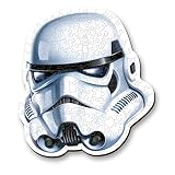 Trefl – Konturenpuzzle aus Holz: Star Wars, Helm eines Stormtroopers – 160 Stücke, Wood Craft, Unregelmäßige Formen, 10 Figuren, Premium Modern Puzzlespiel, für Erwachsene und Kinder ab 9 Jahren