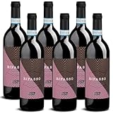 DELINAT – Ripasso La Casetta 2022 – Italienischer Rotwein trocken – Bio-Wein aus Valpolicella, vegan (6 x 0,75l)