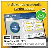 Nero PC Tuning | PC beschleunigen | schneller starten | schneller surfen | Betriebssystem optimieren | Windows 11 / 10 / 8 / 7 | 1 Gerät | Jahreslizenz | Aktivierungscode per Email