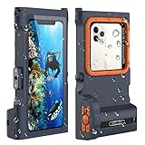 ShellBox wasserdichte Schutzhülle für Smartphone, Bluetooth, IPX8, wasserdicht, für iPhone 13, 12, 11 Pro Max, Samsung, Huawei, Google OnePlus Xiaomi Redmi Motorola LG