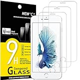 NEW'C 3 Stück für iPhone 6 Plus, iPhone 6s Plus für Panzerglas, Frei von Kratzern, 9H Härte, HD Displayschutzfolie, 0.33mm Ultra-klar, Ultrabeständig
