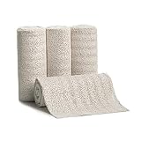 4 x Purbay Gipsbinden 3m x 15cm für Gipsabdruck Babybauch, Gips