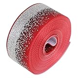 KONTONTY 1 Rolle Farbverlaufsband blumensträuße dekoration elegante Bänder rotes Band rosa Organzaband rosa Satinband Bandgirlande DIY-Geschenkband Band für Blumenstrauß breites Band Stoff