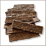 PrideDogs Rindfleischstreifen 1000g - Premium Dörrfleisch Kausnack für Hunde - 100% Rind Deutscher Herstellung - verschließbarer Beutel